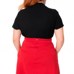 Shop Sour+Plus SMAK PARLOUR SAY IT LOUD MOD SKIRT RED