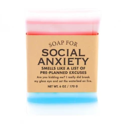 Homewares WHISKEY RIVER SOAP CO. SOCIAL ANXIETY SOAP