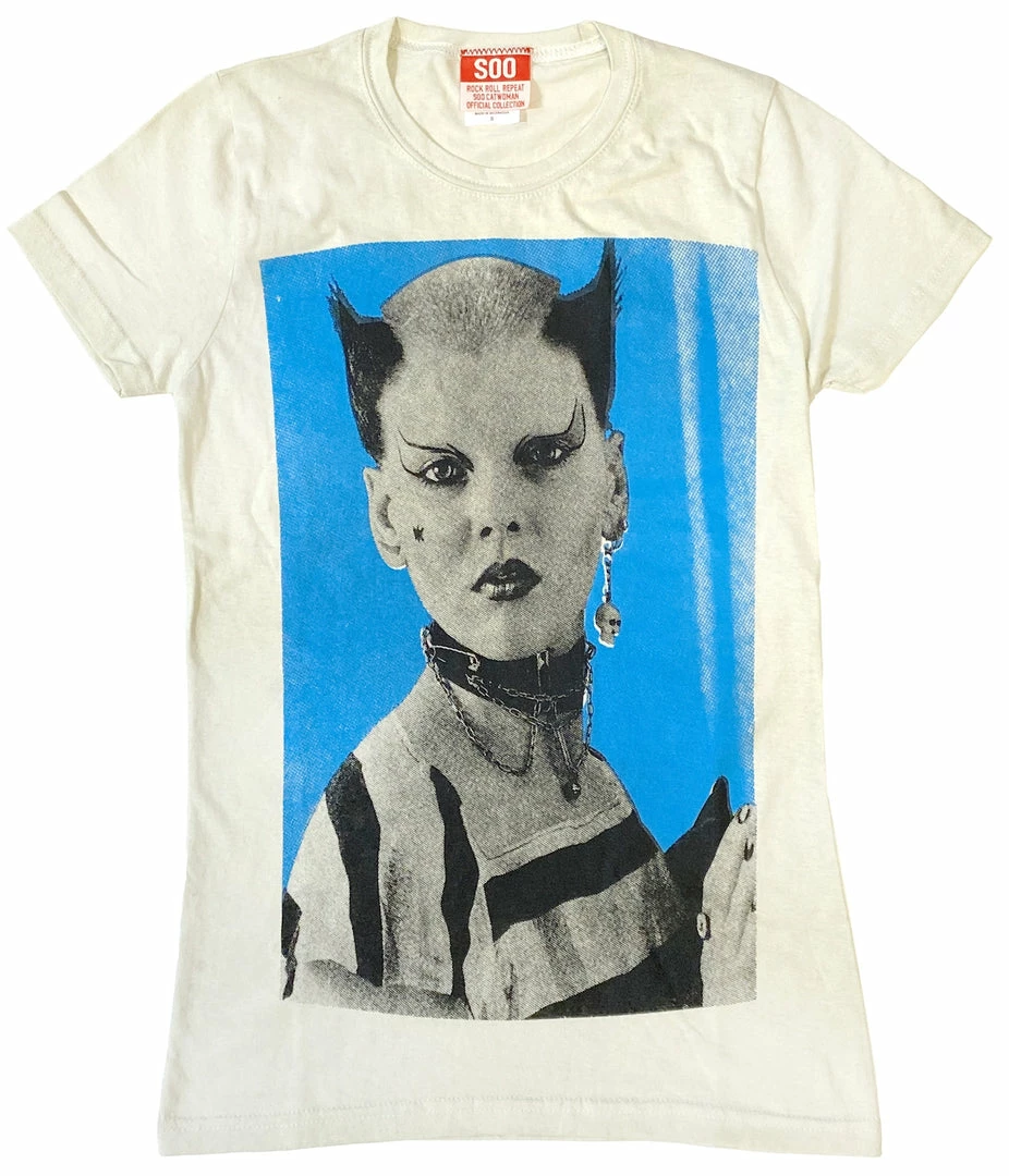 Flash Sale ❤️ ROCK ROLL REPEAT SOO CATWOMAN TEE Apparel ⌛ 3 ROCK ROLL REPEAT SOO CATWOMAN TEE Apparel