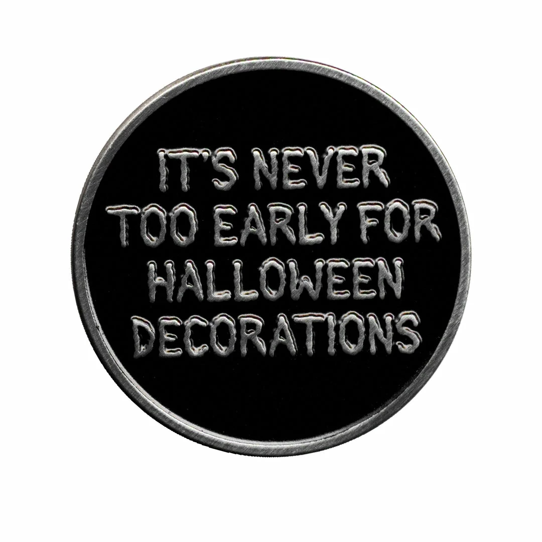 Best Pirce 🥰 SOURPUSS IT'S NEVER TOO EARLY FOR 🎃 HALLOWEEN ENAMEL PIN ✔️ 3 SOURPUSS IT'S NEVER TOO EARLY FOR HALLOWEEN ENAMEL PIN