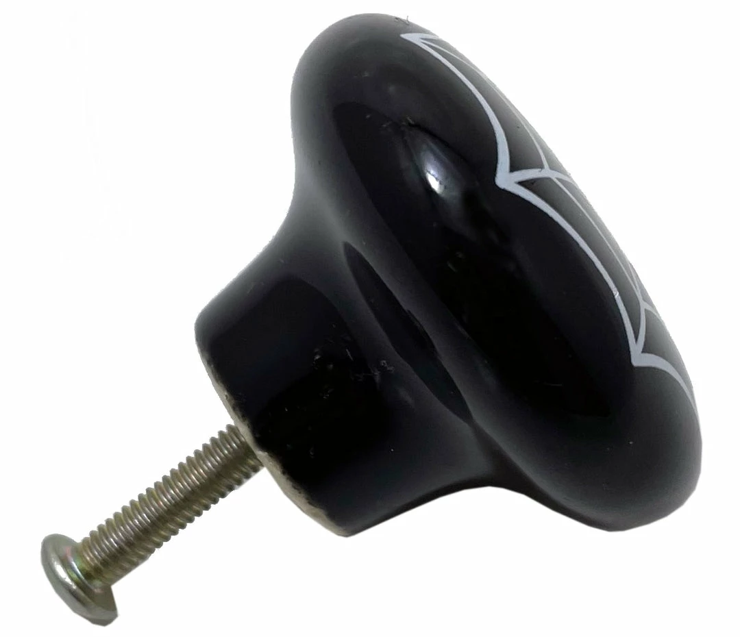 Brand new 🤩 SOURPUSS SPIDERWEB KNOB 🔔 4 SOURPUSS SPIDERWEB KNOB