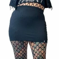 Shop Sour+Plus SOURPUSS MINI SKIRT BLACK