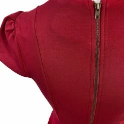 Promo 😉 SOURPUSS STUD COLLAR 👗 DRESS RED 👏 13 SOURPUSS STUD COLLAR DRESS RED