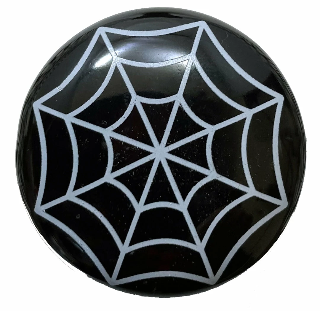 Brand new 🤩 SOURPUSS SPIDERWEB KNOB 🔔 3 SOURPUSS SPIDERWEB KNOB