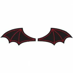 SOURPUSS BAT WINGS PATCH SET RED