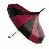 Cheap ๐ Shop Sourpuss SOURPUSS PAGODA UMBRELLA BLACK/BURGUNDY ๐ 1 Shop Sourpuss SOURPUSS PAGODA UMBRELLA BLACK/BURGUNDY