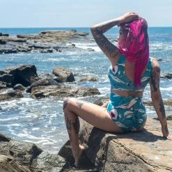 SOURPUSS SHARK ATTACK MONOKINI