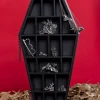 New ๐งจ SOURPUSS COFFIN CURIO SHELF ๐ 2 SOURPUSS COFFIN CURIO SHELF