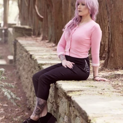 Shop Sourpuss SOURPUSS SPIDERWEB CAPRIS