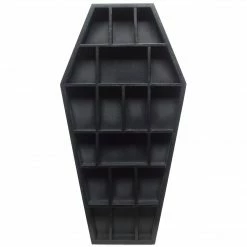 SOURPUSS COFFIN CURIO SHELF