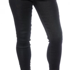 Shop Sour+Plus SOURPUSS ESSENTIAL STRETCH DENIM JEANS BLACK
