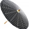 SOURPUSS SPIDERWEB PARASOL Ghouls Just Wanna Have Sun