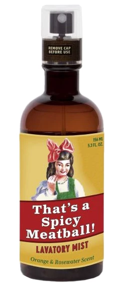 Coupon 😀 Blue Q THATS A SPICY MEATBALL LAVATORY MIST Back In Stock 🛒 3 Blue Q THATS A SPICY MEATBALL LAVATORY MIST Back In Stock