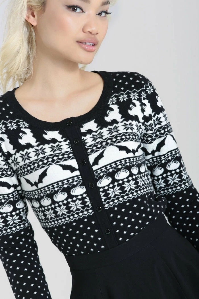 Flash Sale โ๏ธ HELL BUNNY SPOOKY CARDIGAN ๐ 4 HELL BUNNY SPOOKY CARDIGAN