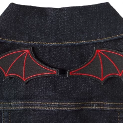 SOURPUSS BAT WINGS PATCH SET RED