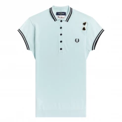FRED PERRY AMY WINEHOUSE KNITTED SHIRT STARLIGHT Apparel