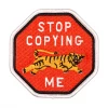 Promo 😍 OXFORD PENNANT STOP COPYING ME EMBROIDERED PATCH 💯 1 OXFORD PENNANT STOP COPYING ME EMBROIDERED PATCH