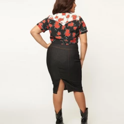 Top 10 ๐คฉ UNIQUE VINTAGE BLACK DENIM ๐ SUMMER LOVIN PENCIL ๐ SKIRT Shop Sour+Plus ๐ 11 UNIQUE VINTAGE BLACK DENIM SUMMER LOVIN PENCIL SKIRT Shop Sour+Plus