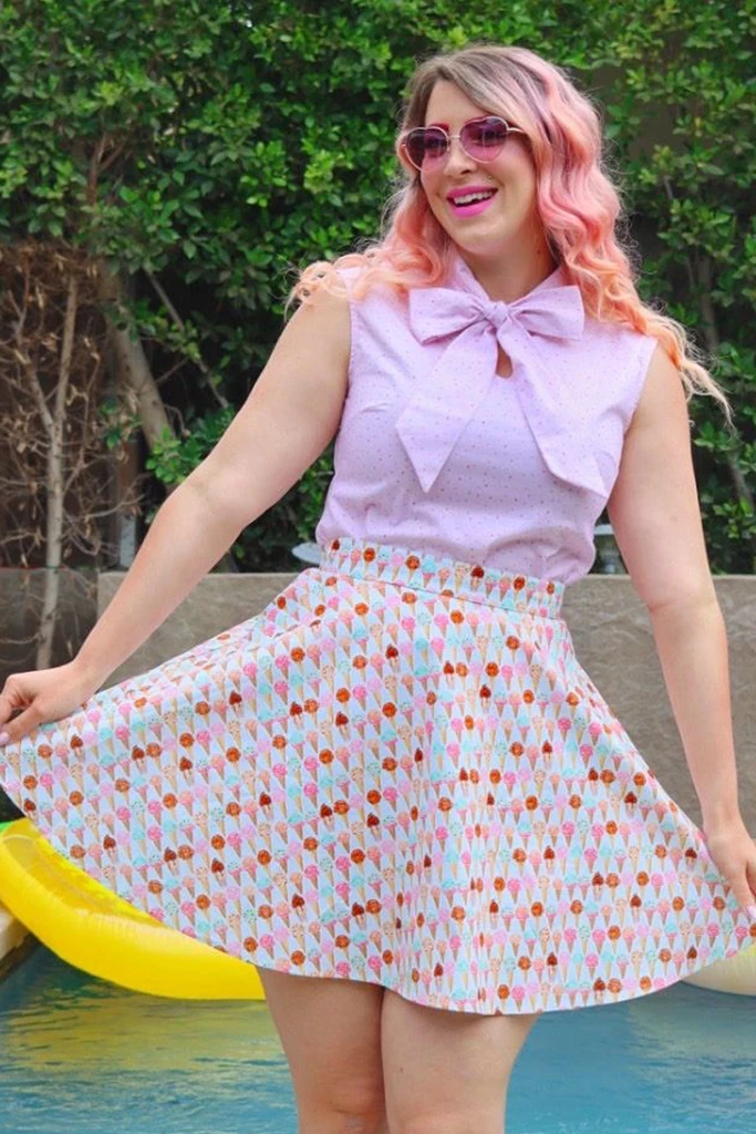 Discount 💯 RETROLICIOUS SWEET TREAT SKATER 👗 SKIRT Shop Sour+Plus 🔥 8 RETROLICIOUS SWEET TREAT SKATER SKIRT Shop Sour+Plus