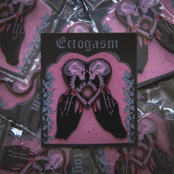 Back In Stock ECTOGASM TALK SOON OUIJA ENAMEL PIN