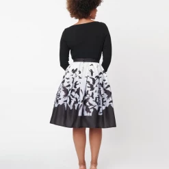 Deals ๐ UNIQUE VINTAGE X HITCHCOCK THE BIRDS SWING ๐ SKIRT ๐ฅ 7 UNIQUE VINTAGE X HITCHCOCK THE BIRDS SWING SKIRT