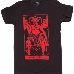 Graphic Tees Apparel THE DEVIL TAROT T SHIRT