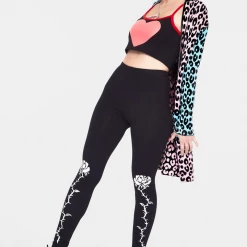 JAWBREAKER THORNS AND ROSES LEGGINGS