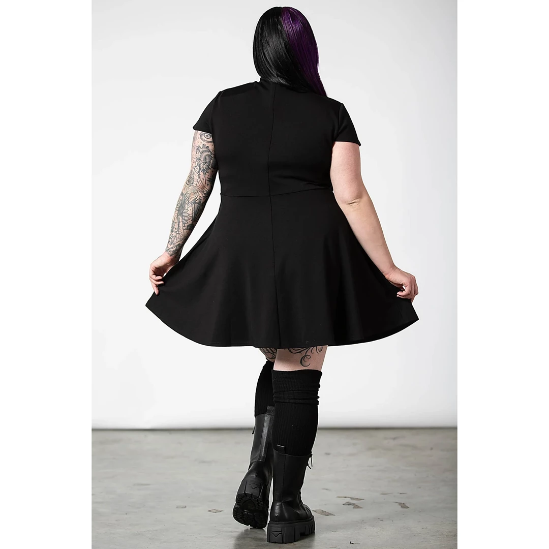 Deals ❤️ Shop Sour+Plus KILLSTAR TIED UP SKATER 👗 DRESS 😉 8 Shop Sour+Plus KILLSTAR TIED UP SKATER DRESS