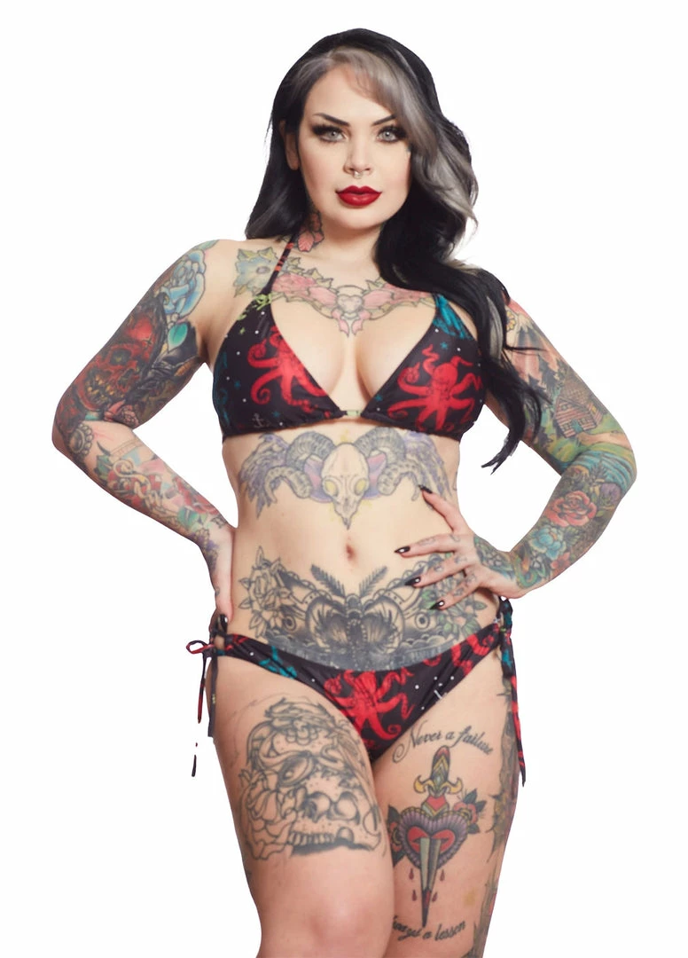 Deals ✨ Ghouls Just Wanna Have Sun SOURPUSS UNDER THE SEA STRING 👙 BIKINI 👍 4 Ghouls Just Wanna Have Sun SOURPUSS UNDER THE SEA STRING BIKINI