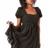 SOURPUSS CREAM PUFF DRESS BLACK Shop Sour+Plus