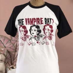 Apparel MISS LADYBUG THE VAMPIRE BAT RAGLAN UNISEX TEE