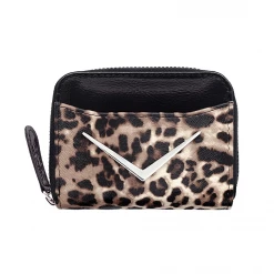 Accessories LIQUORBRAND VEGA ZIPPER WALLET LEOPARD