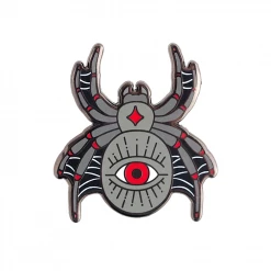 LUXCUPS CREATIVE WEB WEAVER ENAMEL PIN