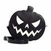 SOURPUSS SPARKLE PUMPKIN PURSE BLACK/WHITE Shop Sourpuss
